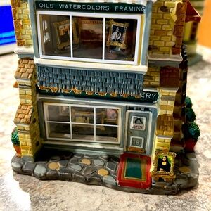 2009 Lemax Coventry Cove "Vandermeire Art Gallery”